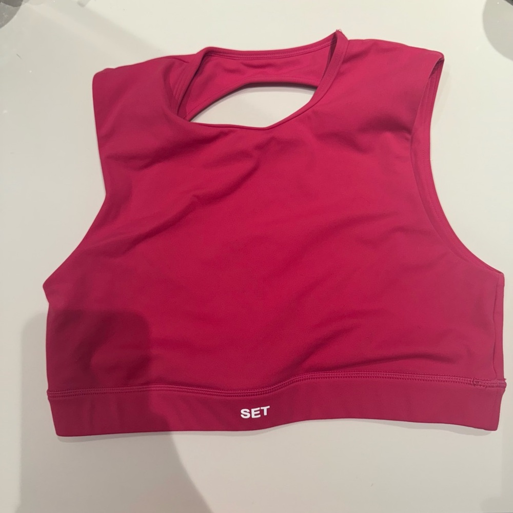 Set Active SCULPTFLEX® RACERBACK BRA - STEEL